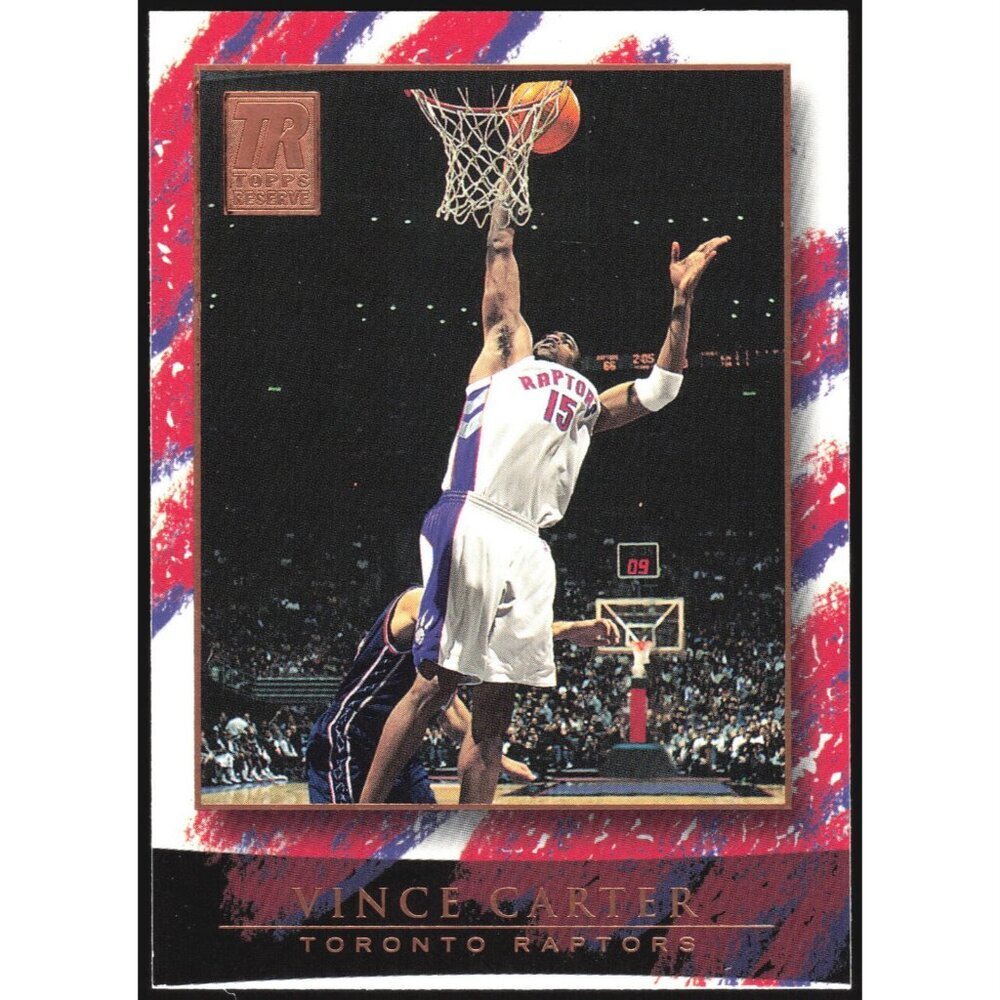 2000 Topps Reserve #30 Vince Carter North Carolina